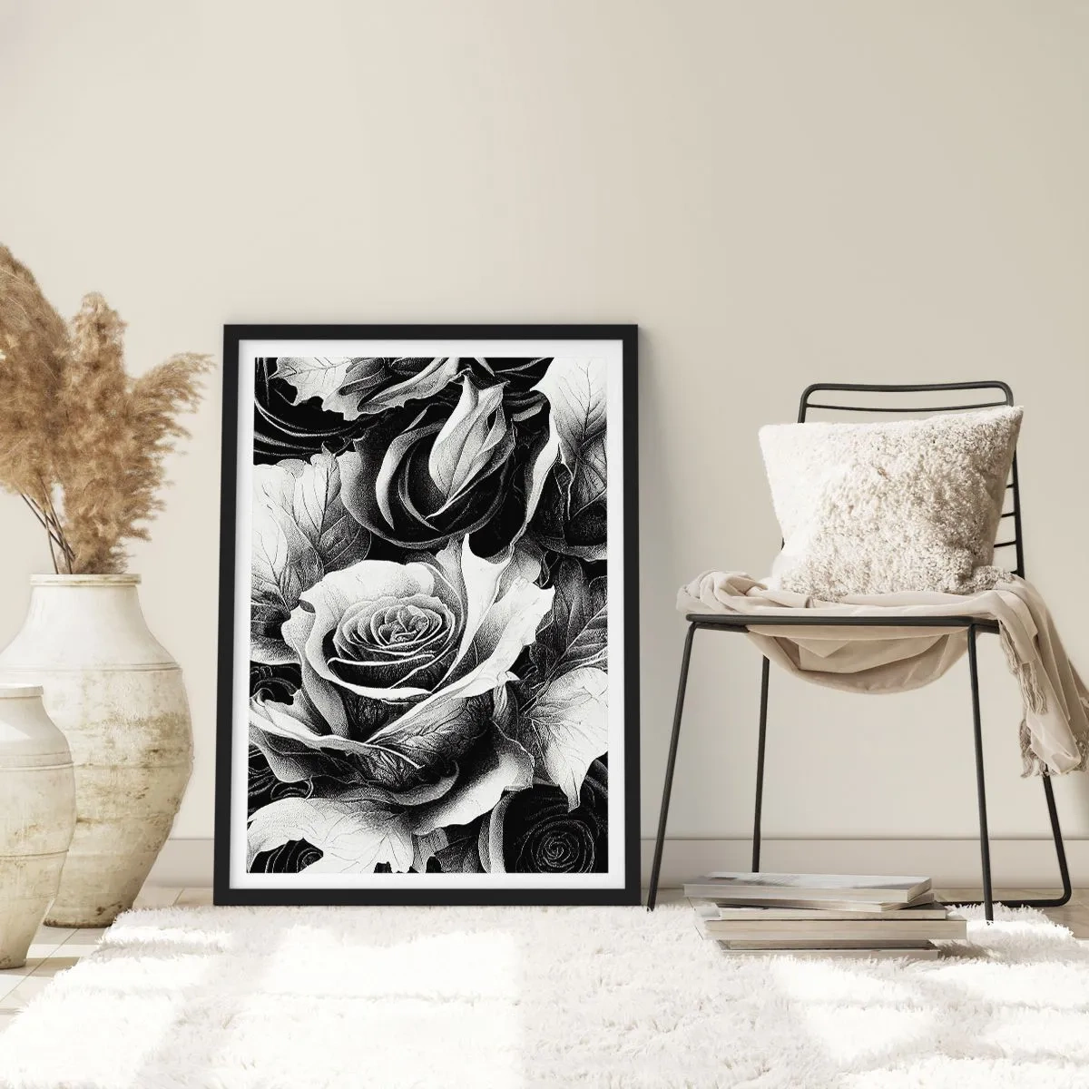 Plagát v čiernom ráme - Navždy kráľovná - 61x91 cm