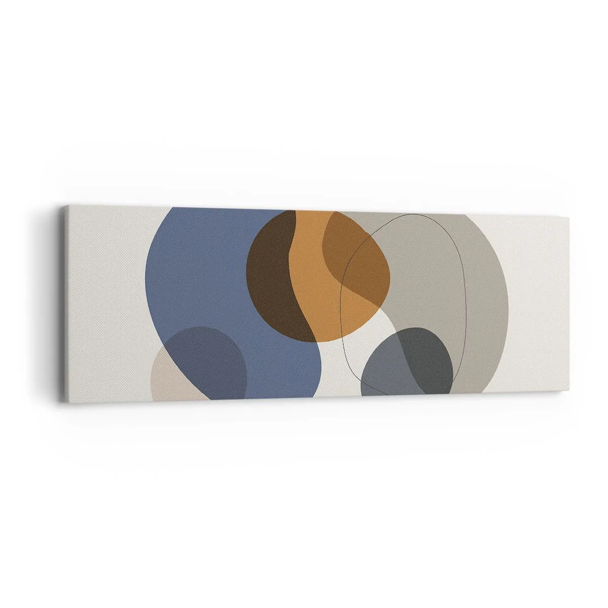 Obraz na plátne - Kvapky farieb - 90x30 cm