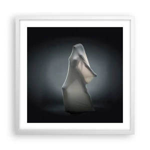 Plagát v bielom ráme - Skryté túžby - 50x50 cm