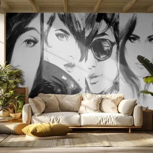 Fototapeta Premium Canvas - Znásobená krása - Žena, Ženské oči, Portrét ženy - 100x70 cm