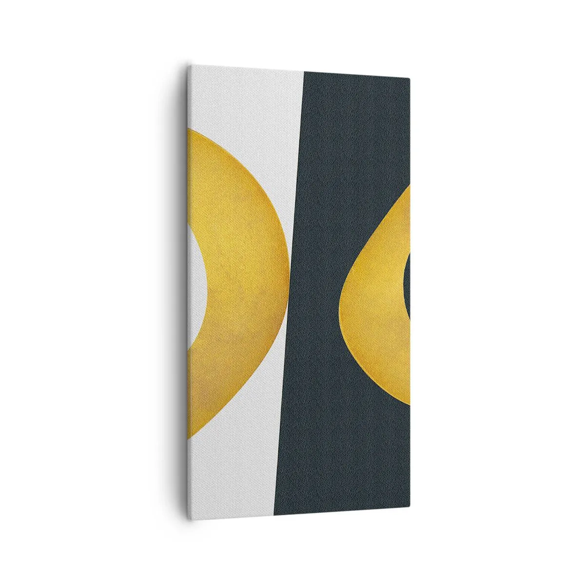 Obraz na plátne - Po prvé: zlato - 55x100 cm
