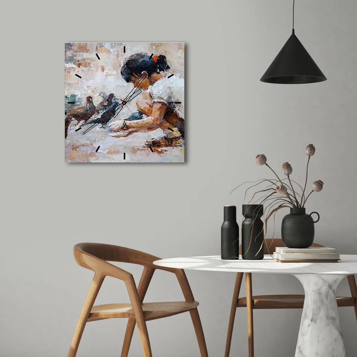 Nástenné hodiny - Maličkí a najmilší - 30x30 cm