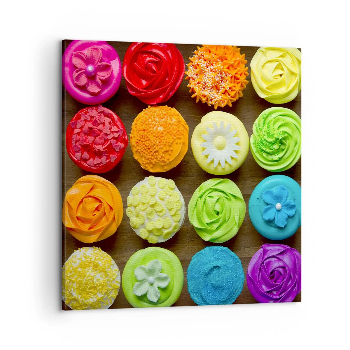 Obraz na plátne - Každé iné - všetky skvelé - 50x50 cm