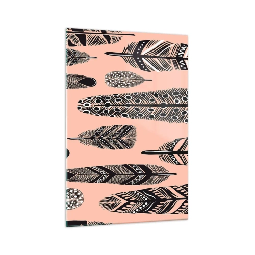 Obraz na skle - Indiánska kolekcia - 70x100 cm