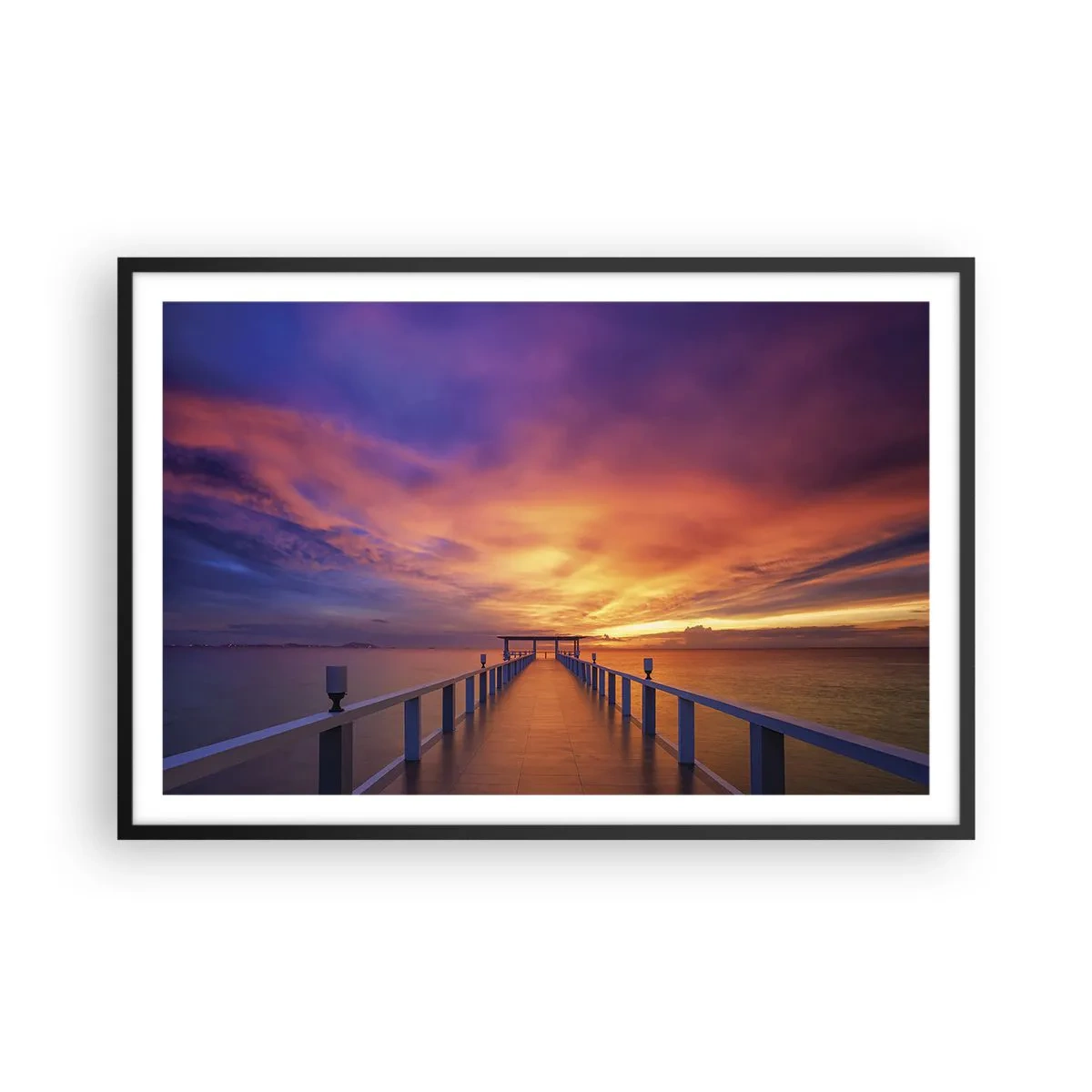 Plagát v čiernom ráme - Bez konca - 91x61 cm