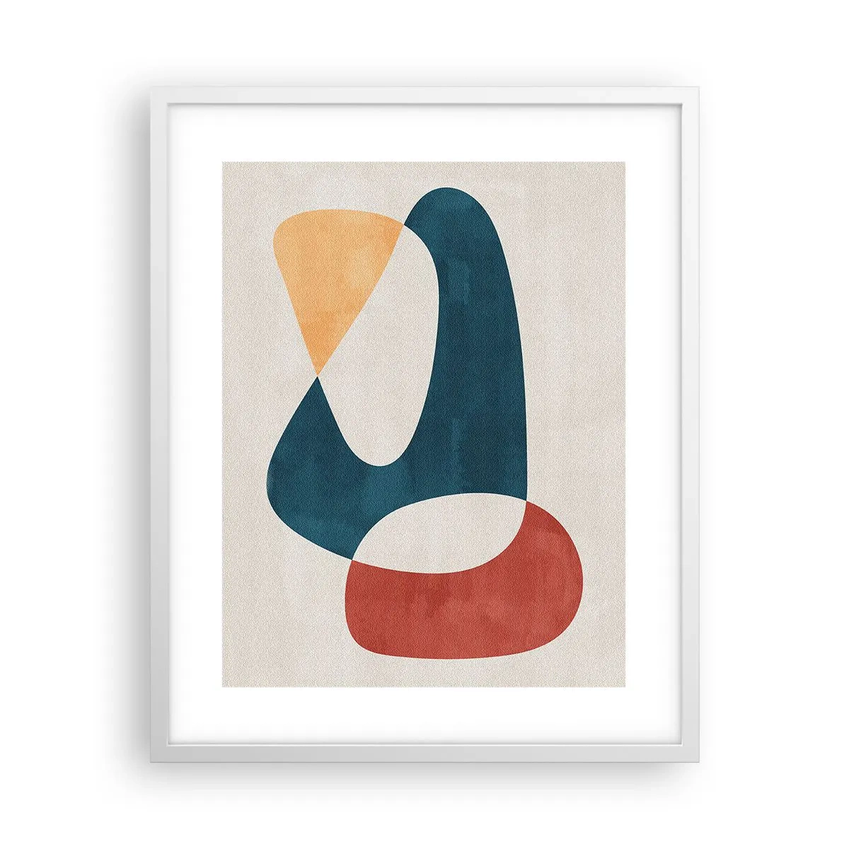 Plagát v bielom ráme - Vplyvy a metamorfózy - 40x50 cm