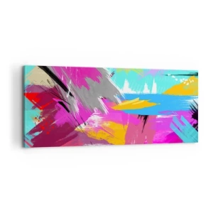 Obraz na plátne - Šmuha, šmuha, sama šmuha - 100x40 cm