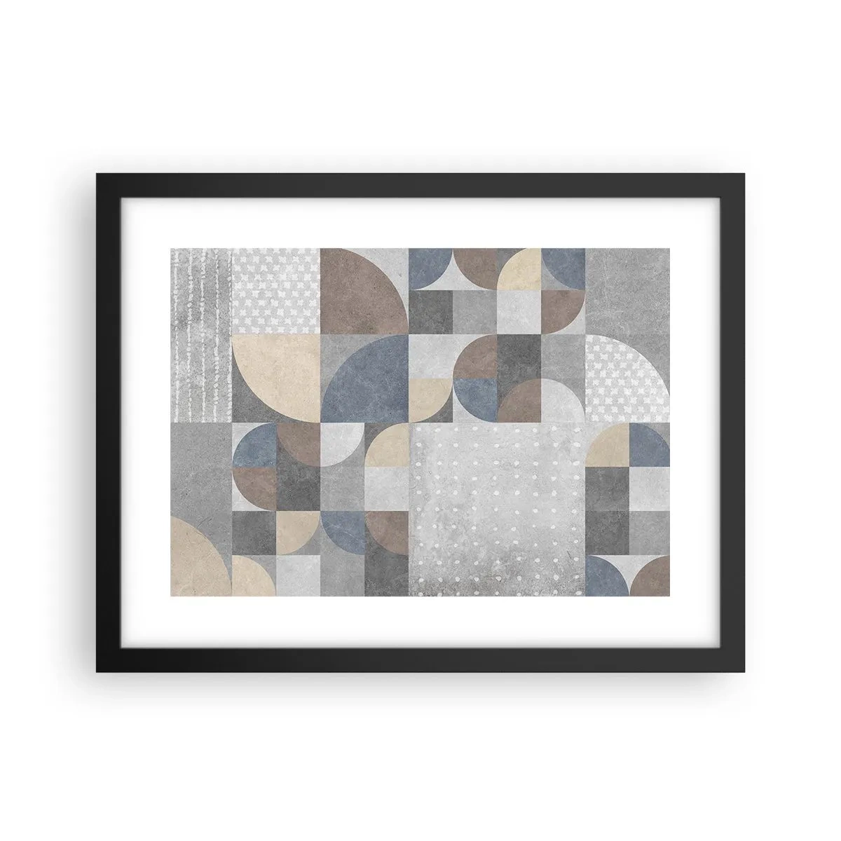 Plagát v čiernom ráme - Keramická fantázia - 40x30 cm