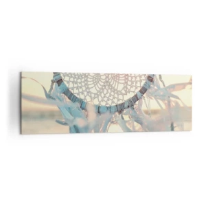 Obraz na plátne - Čipkový totem - 160x50 cm