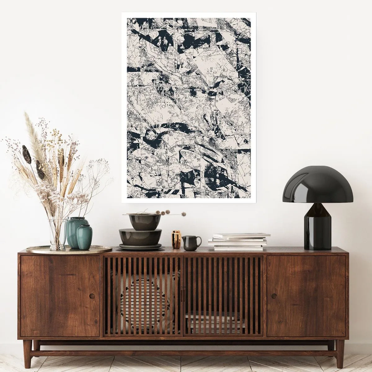 Plagát - Prelínanie protikladov - 40x50 cm