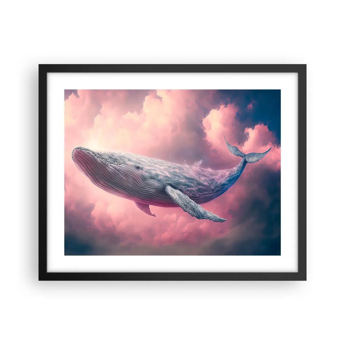 Plagát v čiernom ráme - Otri si oči - 50x40 cm