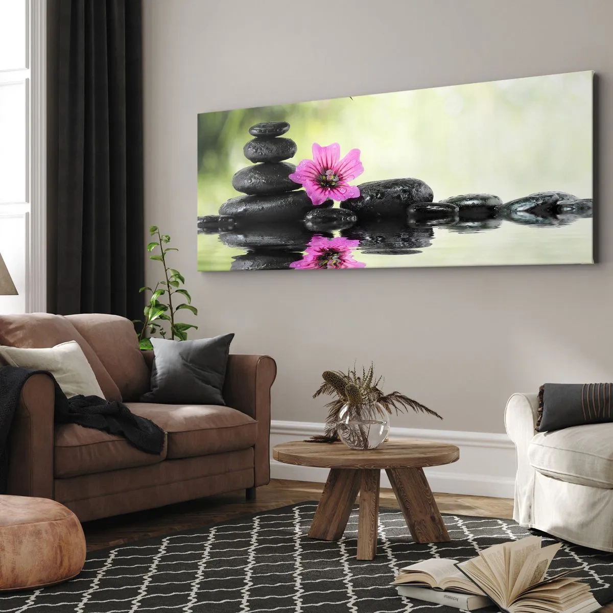 Obraz na plátne - Čas pre dušu - 160x50 cm