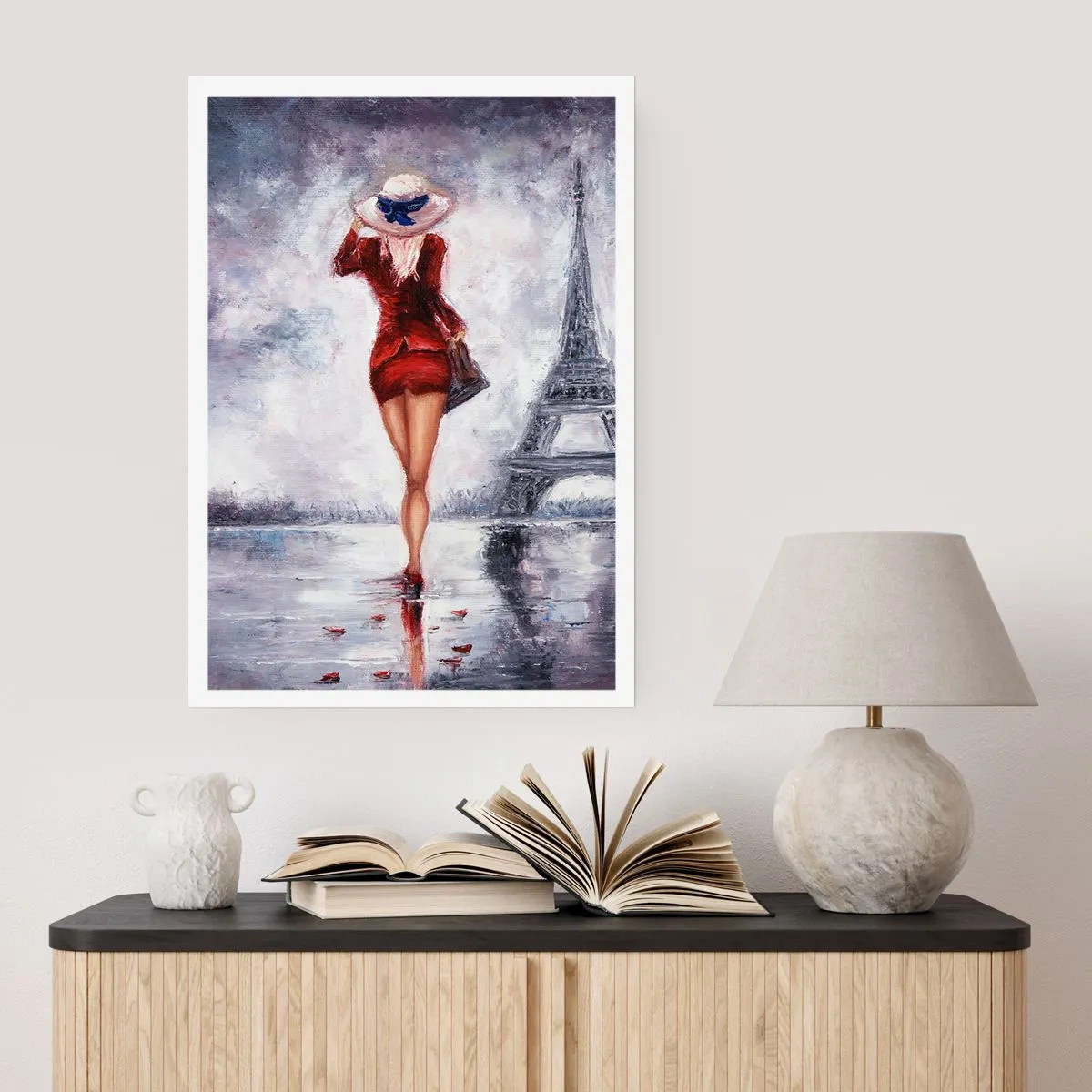 Plagát - Parížske symboly - 30x40 cm