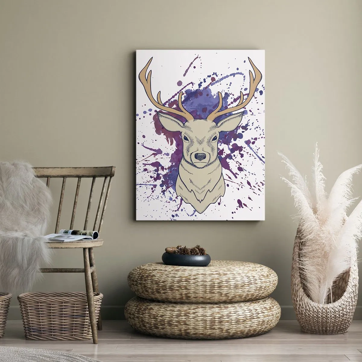 Obraz na plátne - Odvaha a rovnováha - 70x100 cm