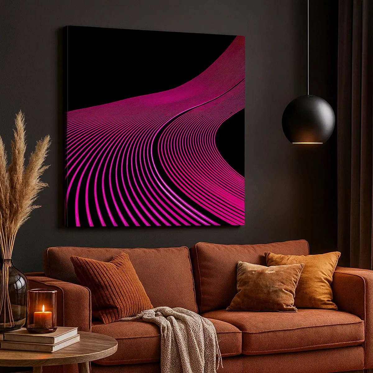 Obraz na plátne - Bulvár svetla - 30x30 cm