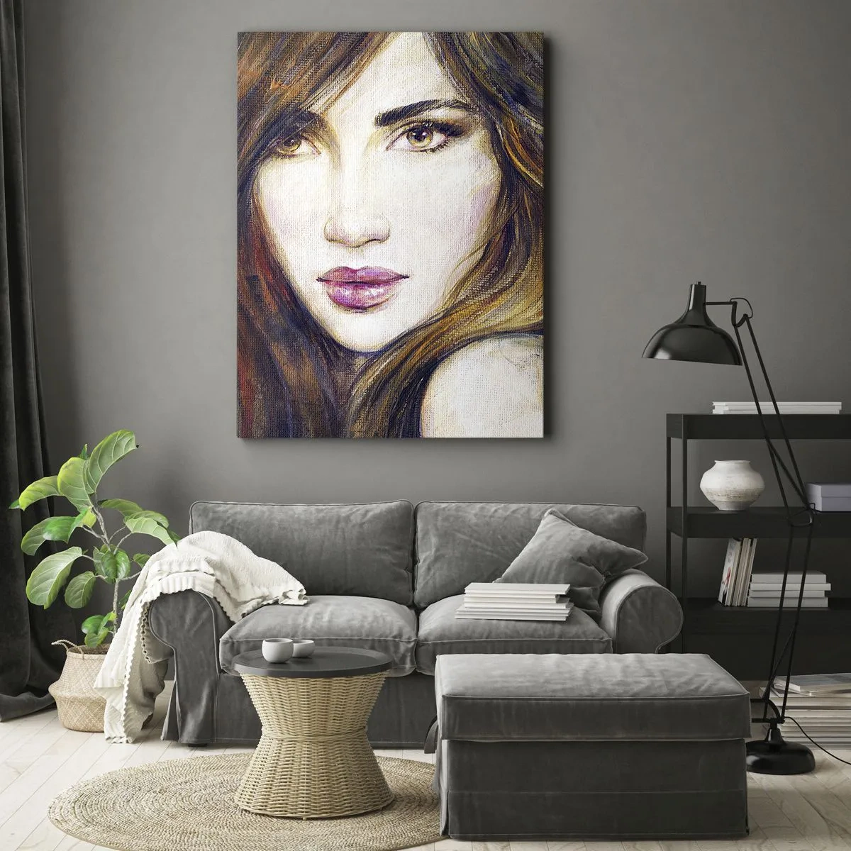 Obraz na plátne - Centík za tvoje myšlienky - 50x70 cm