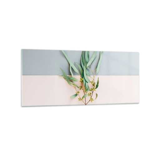 Obraz na skle - Pastelová jemnosť - 120x50 cm