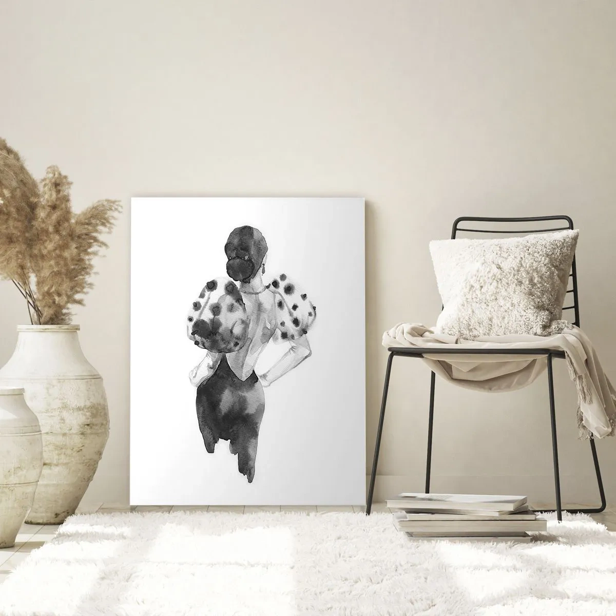 Obraz na skle - Prešla hneď vedľa - 80x120 cm