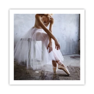 Plagát - Než sa rozsvietia svetlá rampy - 60x60 cm