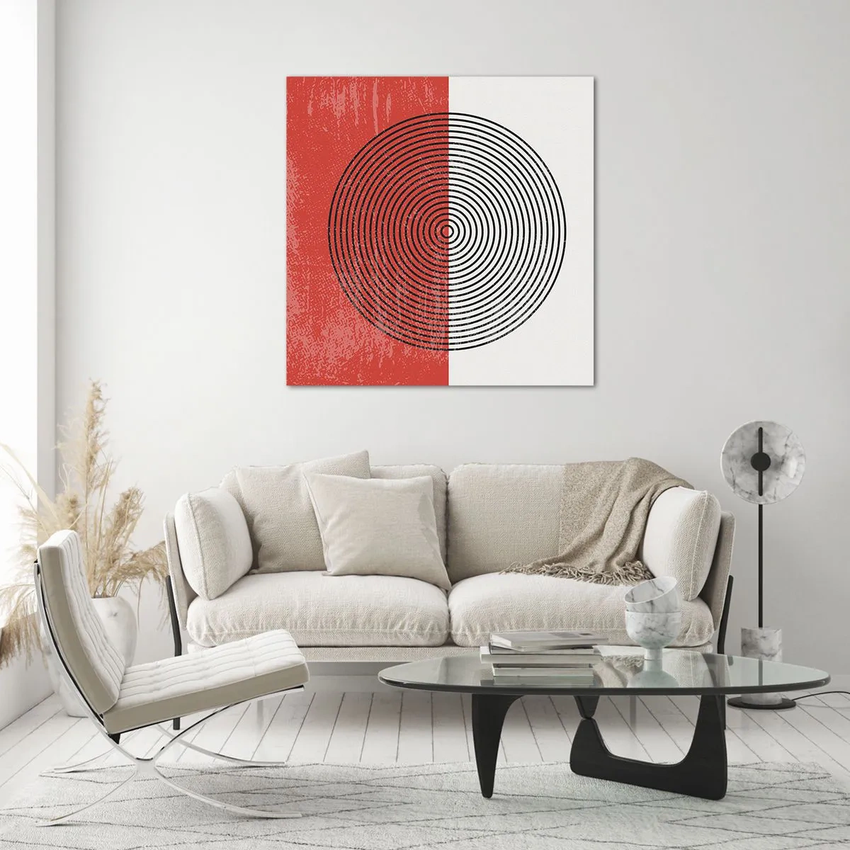 Obraz na skle - Presný zásah - 70x70 cm