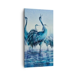 Obraz na plátne - Ranné stretnutie - 55x100 cm