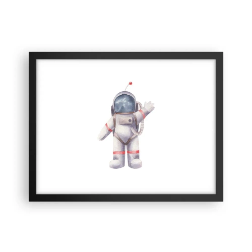 Plagát v čiernom ráme - Tak zatiaľ! - 40x30 cm