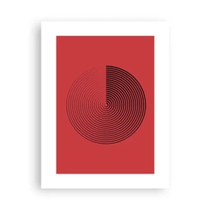 Plagát - Kruhový pohyb - 30x40 cm