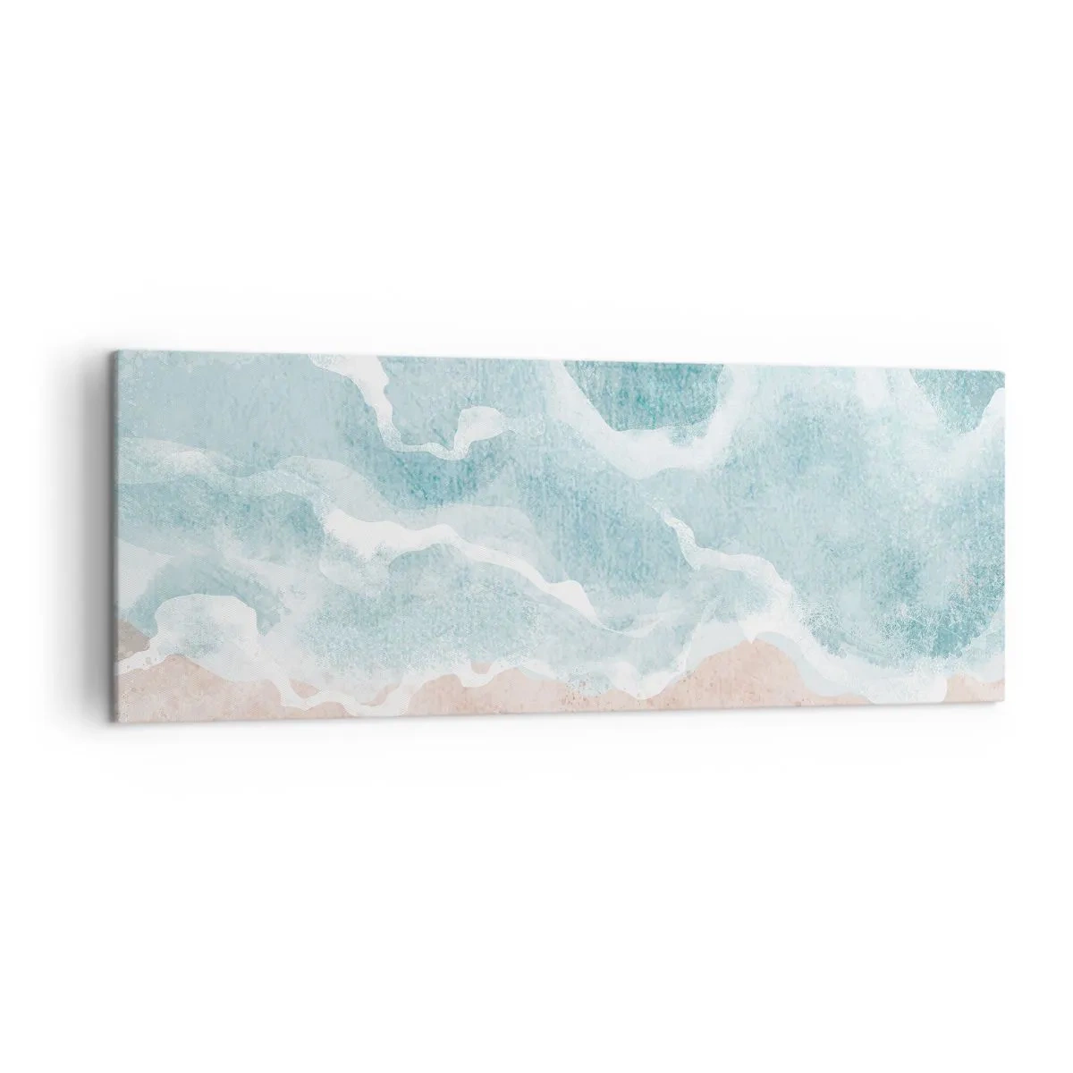 Obraz na plátne - Abstrakcia mrakov - 140x50 cm