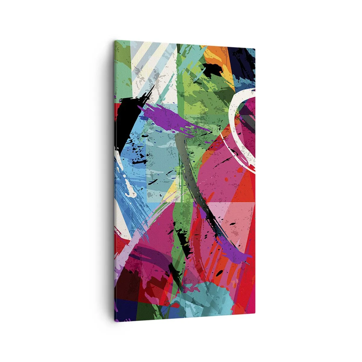 Obraz na plátne - Rýchlo, živo a čulo - 45x80 cm