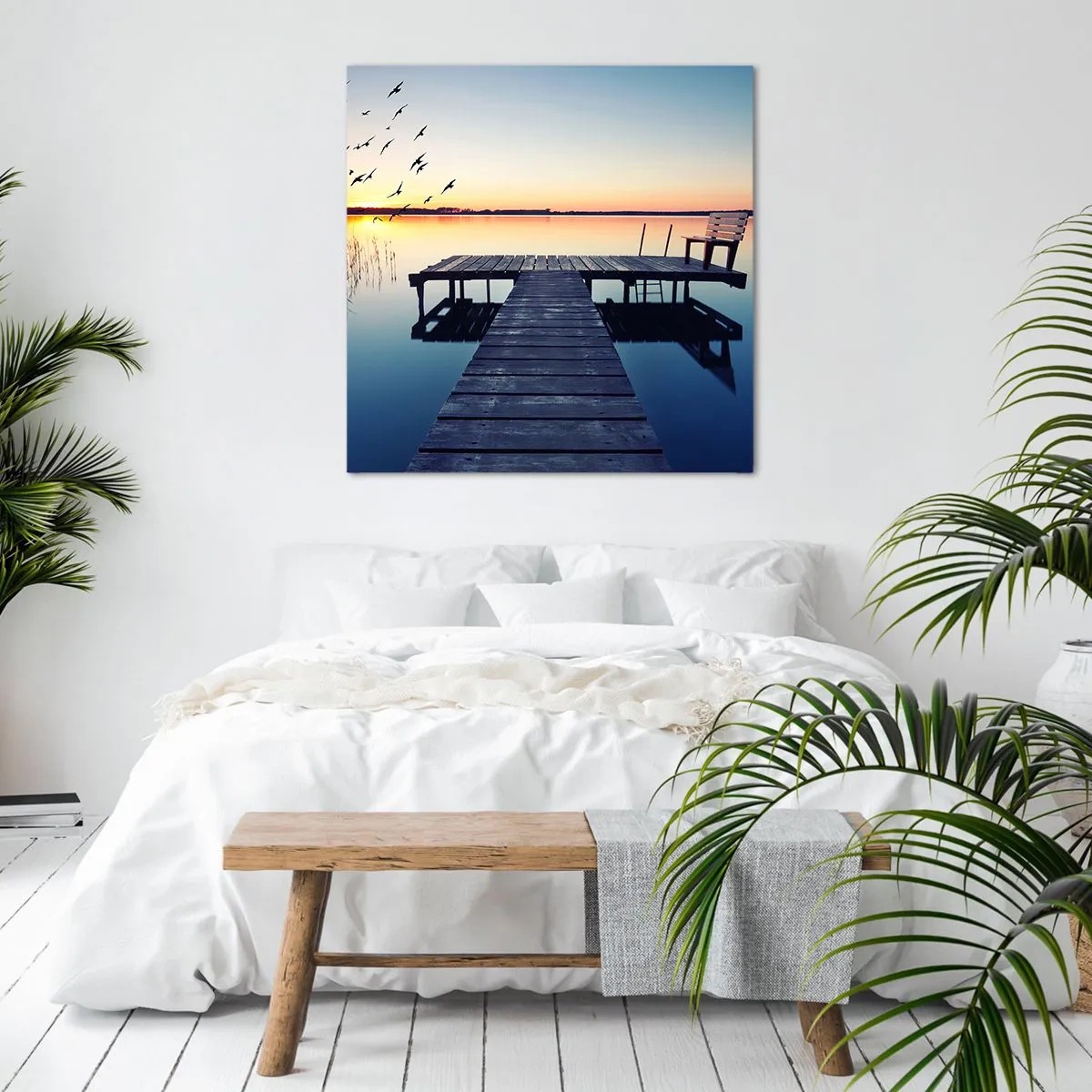 Obraz na plátne - To bol dobrý deň - 40x40 cm