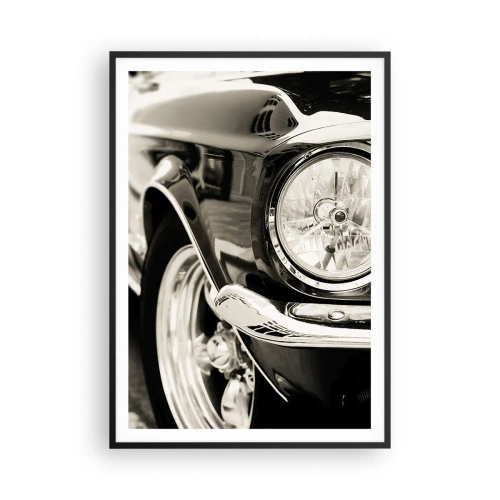 Plagát v čiernom ráme - Nepominuteľný lesk - 70x100 cm