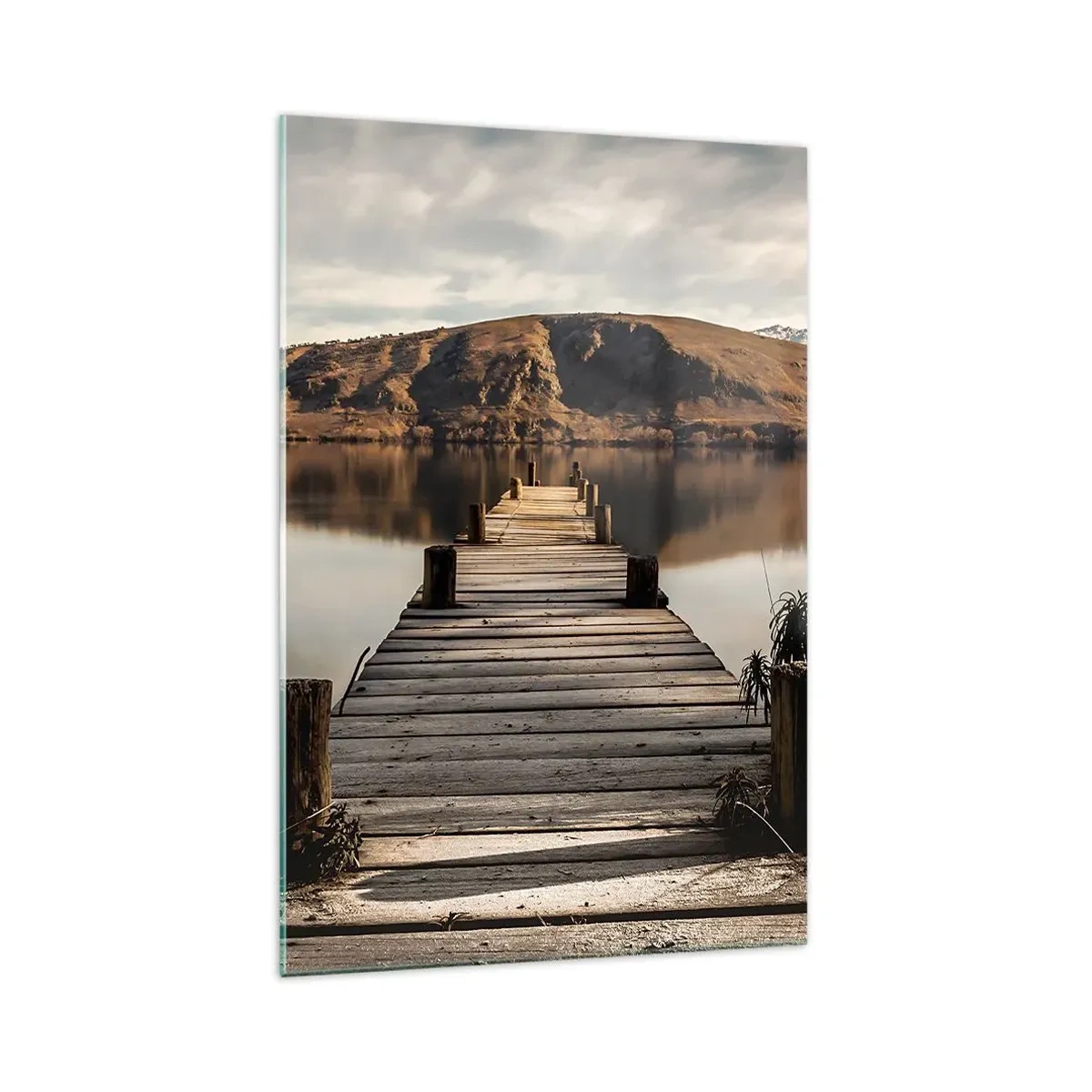 Obraz na skle - Krajina v tichu - 70x100 cm