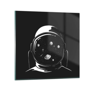 Obraz na skle - Skvelý výhľad - 50x50 cm