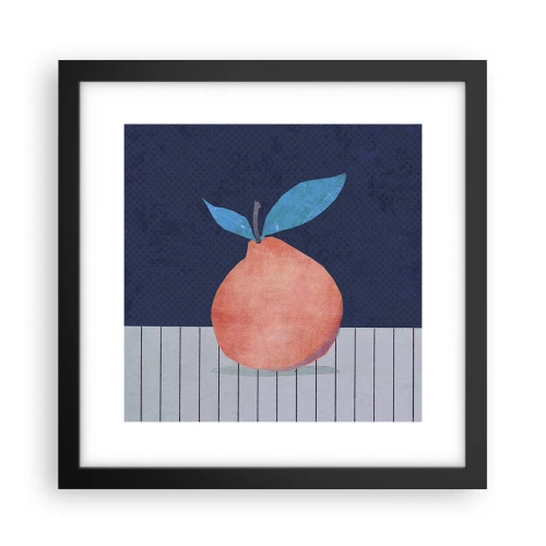 Plagát v čiernom ráme - Konvexita a rovina - 30x30 cm