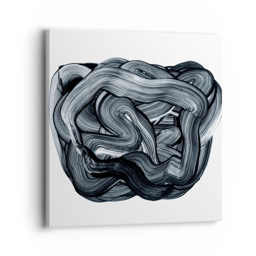 Obraz na plátne - Nie je to tak jednoduché - 40x40 cm