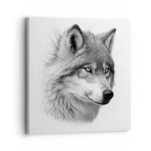 Obraz na plátne - Alfa – bezpochyby - 30x30 cm