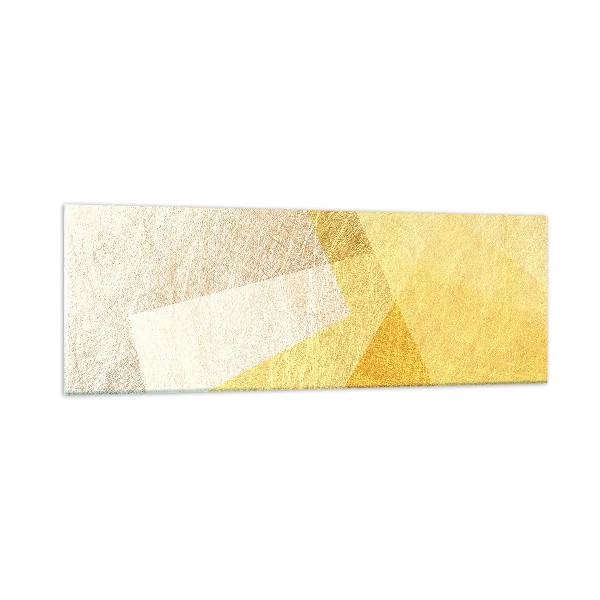 Obraz na skle - Počasie geometrie - 90x30 cm