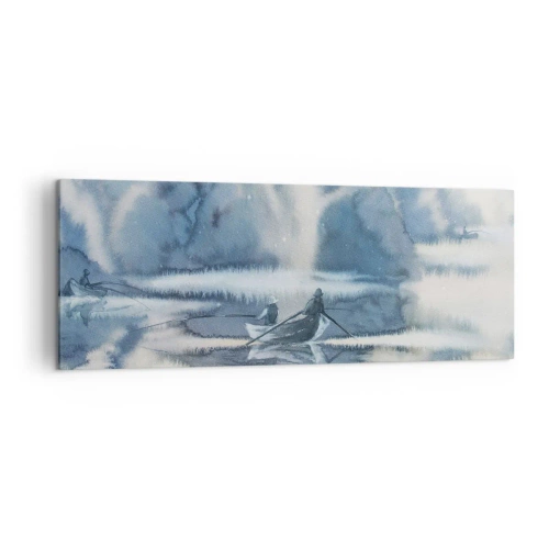 Obraz na plátne - Rybári vo svojom raji - 140x50 cm