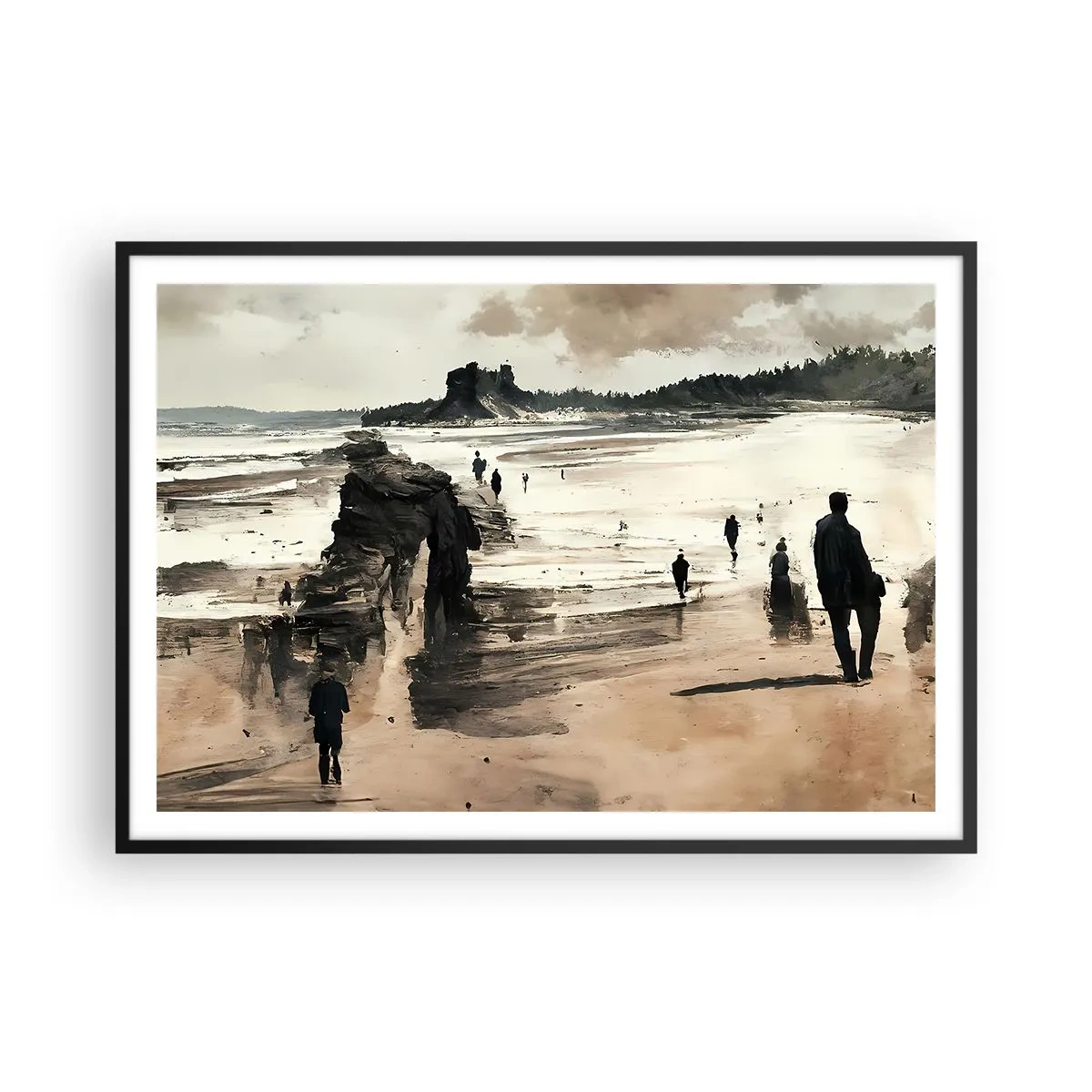 Plagát v čiernom ráme - Vyvolaní - 100x70 cm