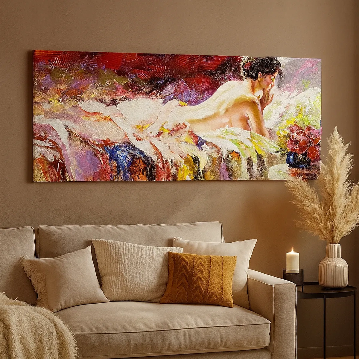 Obraz na plátne - Zamyslená Venuša - 30x30 cm