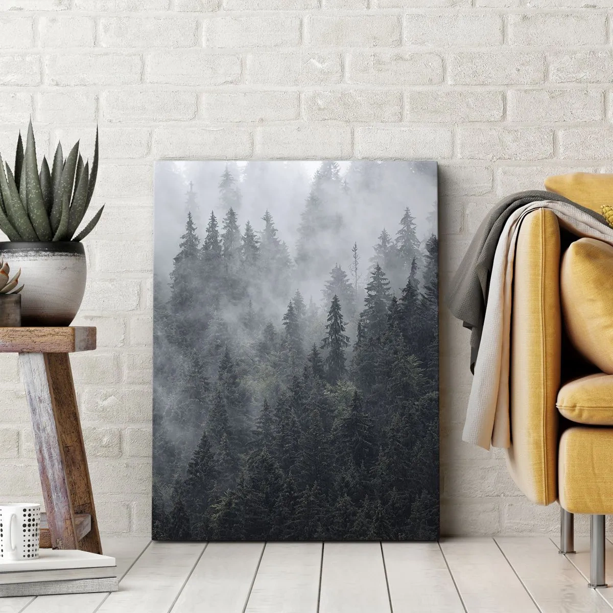 Obraz na plátne - Lesné svitania - 50x70 cm
