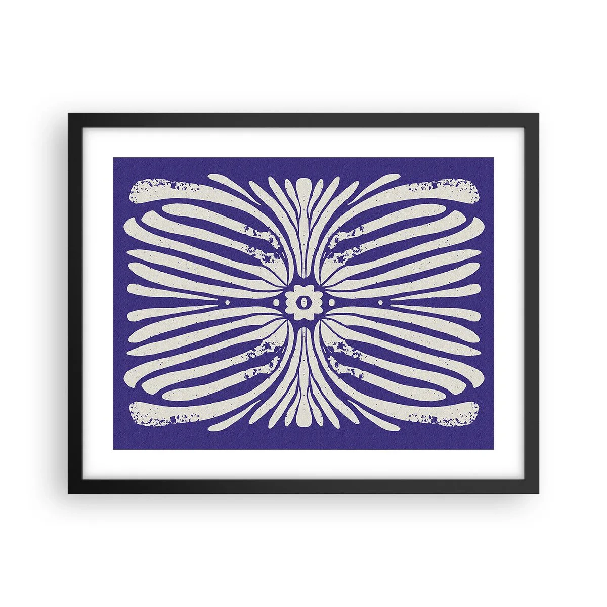 Plagát v čiernom ráme - Etnické inšpirácie - 50x40 cm