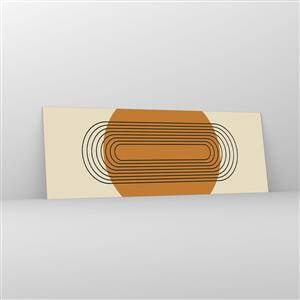 Obraz na skle - Dokonalý plán - 140x50 cm