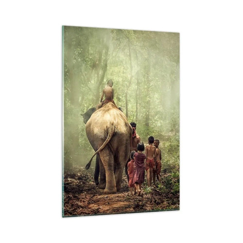 Obraz na skle - Nová Kniha džunglí - 80x120 cm