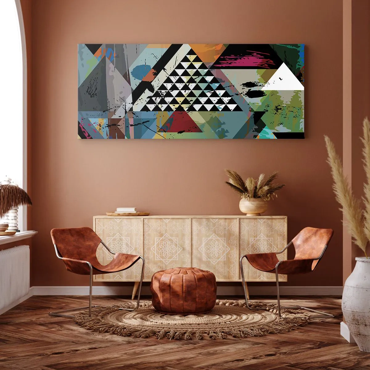 Obraz na plátne - Aké je to jednoduché - 100x40 cm