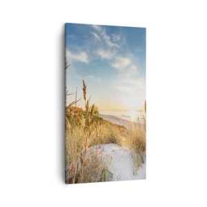 Obraz na plátne - Severná pláž - 45x80 cm