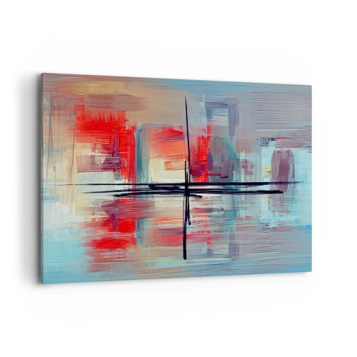 Obraz na plátne - Krajina v neznámej dimenzii - 100x70 cm