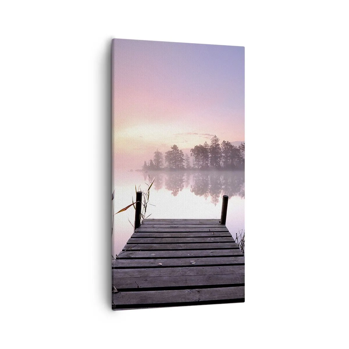 Obraz na plátne - Z ľaliovej hmly… - 55x100 cm