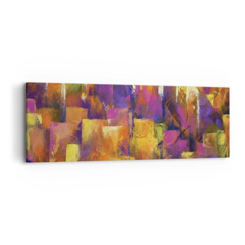Obraz na plátne - Metropolitná kompozícia - 90x30 cm