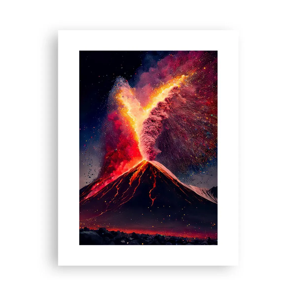 Plagát - Krása a hrôza - 30x40 cm